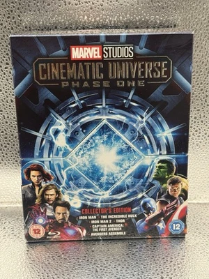 Marvel Cinematic Universe Phase One 1 [Blu-ray] Collector's Edition 6-Movie Set - Image 1 of 4