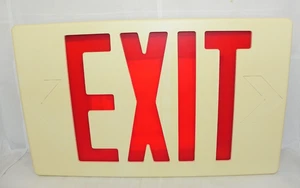 LED EMERGENCY EXIT LIGHTING FIXTURE - Picture 1 of 16
