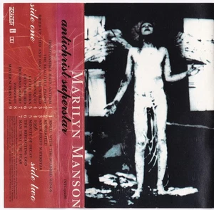 Marilyn Manson Antichrist Superstar Cassette Tape 1996 SR CRC Version - Picture 1 of 15