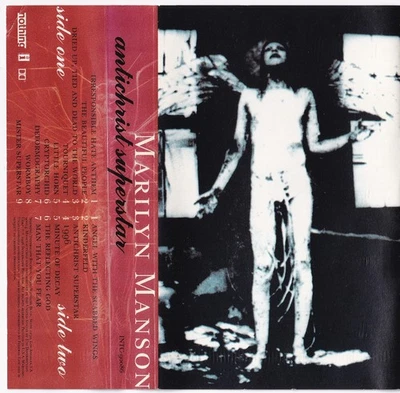 Marilyn Manson Antichrist Superstar Cassette Tape 1996 SR CRC Version - Image 1 of 4
