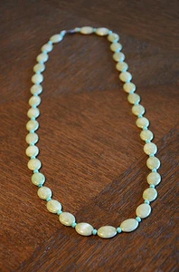 Disfraz de Colección Collar de Joyería con Cuentas Piedra Natural Verde Azul Turquesa y & - Imagen 1 de 6