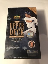 2007 Upper Deck Series One Baseball Blaster Box Cal Ripken Jr And Jeter Autos