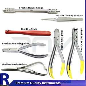 Dental Bracket Orthodontic Instruments Kit Surgical Distal TC Hard Wire Cutters - Picture 1 of 8