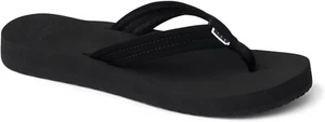 REEF Cushion Breeze Women's Black Arch Support Flip Flop 2855 Size 7 - Picture 1 of 5
