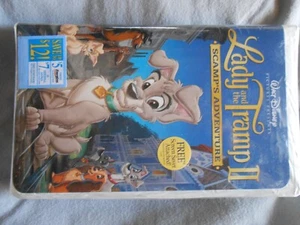 VINTAGE LADY & THE TRAMP II VHS VCR SEALED WALT DISNEY W/ RARE CD ROM ORIG OWNER - Picture 1 of 7