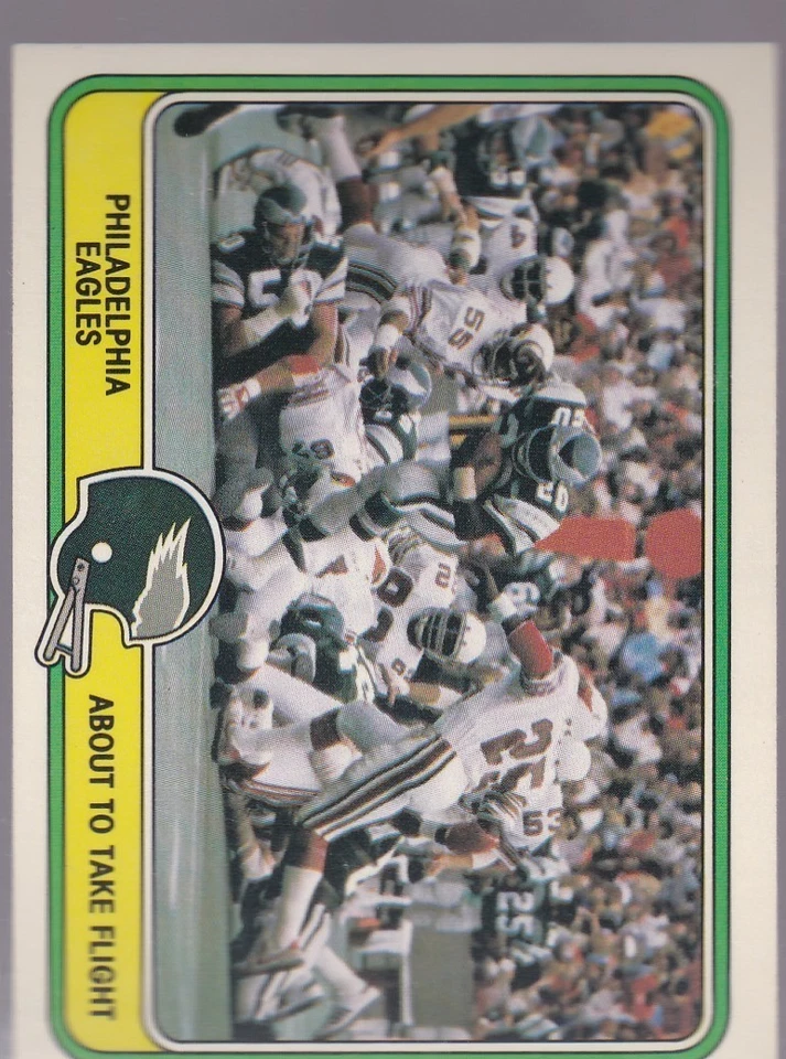 1981 FLEER FOOTBALL #41 PHILADELPHIA EAGLES NMMT/MINT *54506 - Image 1 of 1