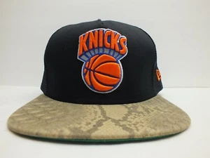 NBA New York Knicks Mesh Trucker Hat Adjustable Cap Small-Medium New Era 9Fifty - Picture 1 of 10