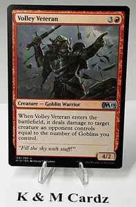 MTG - M19 - Volley Veteran (168/280) - Picture 1 of 3