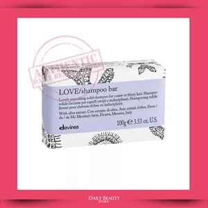 Davines LOVE SMOOTHING Shampoo Bar 100g 3.53oz NEW FAST SHIP - Picture 1 of 1