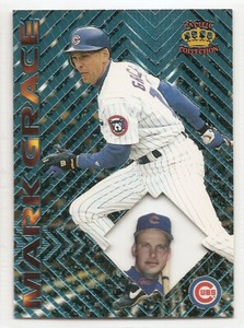 MARK GRACE 1997 Pacific Prisms Light Blue #84 Chicago Cubs