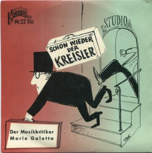 Georg Kreisler Schon Wieder Der Kreisler Vinyl Single 7inch Kabarett Aus Wien - Bild 1 von 1