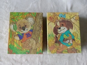 NEU Vintage Rascals Puzzle, 25 Teile, Koalabär & Welpe und Bluebird, - Bild 1 von 7