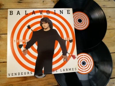 DANIEL BALAVOINE VENDEUR DE LARMES LP 33T + MAXI 45T VINYLE EX COVER EX ORI 1982 - Photo 1/4
