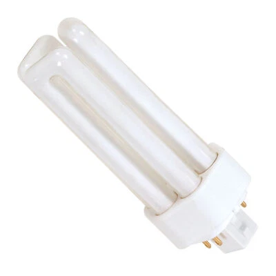 Satco S8348 CFT26W/4P/841 26W 4-Pin GX24q-3 T4 CFL 4100K Cool White - Image 1 of 3