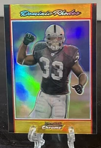 Bowman 2007 cromo/50 refractor de oro #BC128 Dominic Rhodes Raiders - Imagen 1 de 3