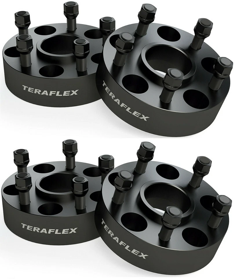 TeraFlex 1.75” Wheel Offset Adapter Kit for 2018 Jeep Wrangler 2020 Gladiator