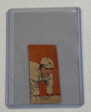 1923 W515-1 52 Heinie Groh New York Giants Hand Cut Baseball Strip Card Old Vtge