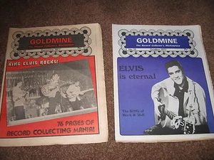 2 REVISTAS DE COLECCIÓN ELVIS PRESLEY MINA DE ORO 0ct 1977 coleccionista de discos de septiembre 18 19 - Imagen 1 de 1