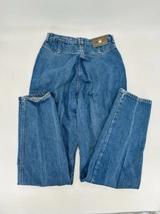 Vintage Roper Denim Western Bareback High Waist Riding Pants Size 15/16 - 30x36 - Picture 1 of 7
