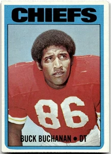 1972 Topps #204 Buck Buchanan Kansas City Chiefs EX-EXMINT NO RESERVE! - Picture 1 of 2