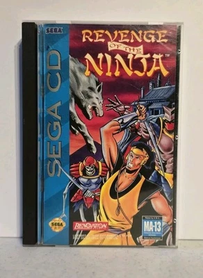 Revenge of the Ninja (Sega CD, 1993) - Image 1 of 4