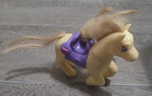 Dora Explorer Pferd Pony 4,5" Figur Classic Pet Blue Saddle 2012 Mattel - Bild 1 von 3