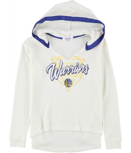 OFF WHITE T shirt Touch donna Gol State Warriors grafica bianco sporco media