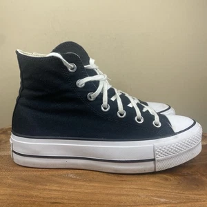 Converse Chuck Taylor All Star Plateau High Lift Damenschuhe schwarz Größe 7 - Bild 1 von 9