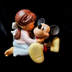 ENESCO Disney & Me "You Always Make Me Feel Swell" Mickey Mouse & Girl #4004008 - Imagen 1 de 13