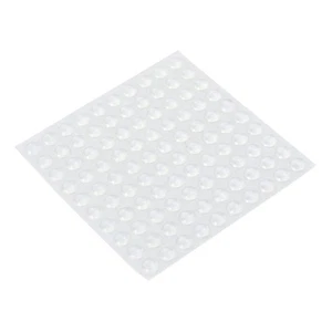 100 PCS Hemisphere Clear Anti Bumper Damper Silicone Feet Pads - Picture 1 of 12