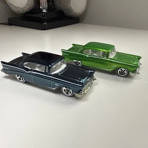 Hot wheels Classics Series 1957 ‘57 Chevy removed from pack to display only x2 - Picture 1 of 5