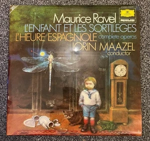 Maurice Ravel – L'Enfant Et Les Sortilèges / L'Heure Espagnole DG 2726 076 NM - Picture 1 of 6