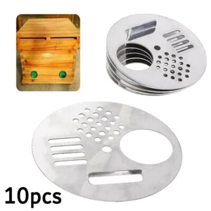 Essential Stainless Steel Hive Entrance Doors for Beekeepers Set of 10 - Picture 1 of 9