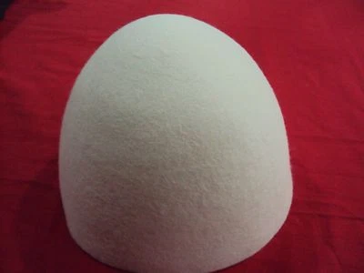 阿尔巴尼亚羊毛帽子 FOLK QELESHE 手工制作 100% 羊毛制造和使用 6 世纪 ++ — 第 1/4 张图片