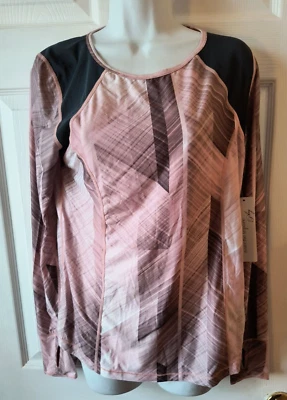 Camiseta Nanette Lepore Play Absorbente de Humedad Ropa Activa Para Mujer Talla M NUEVA Foto 1 de 4