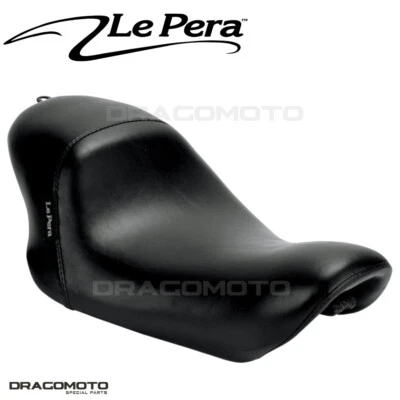 Harley XL 1200 C Sportster Custom 2007-2020 asiento LE-PERA HUESOS DESNUDOS LFK-006 Foto 1 de 3