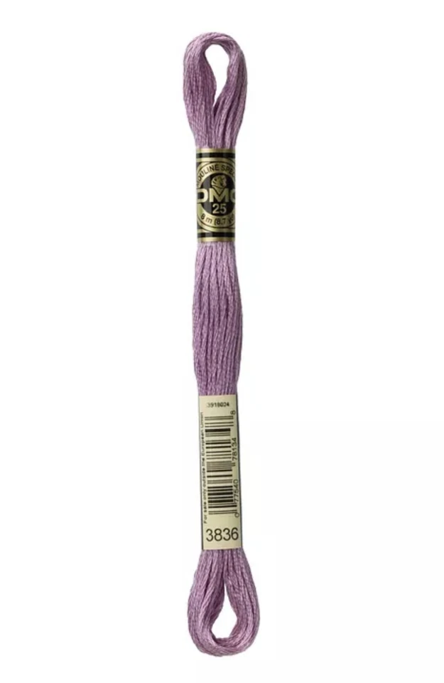 DMC - Color # 3836 - (Thyme Flower) -- Embroidery Floss -- Per Skein - Image 1 of 1