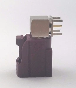 20pcs Fakra Right Angle Jack PCB Mount, Key Code: D Bordeaux GSM Cellular phone- - Picture 1 of 7