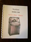 Wurlitzer Model 2100 Jukebox Manual