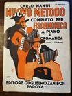 C8976-CARLO NANUS,NUOVO METODO COMPLETO PER FISARMONICA A PIANO E CROMATICA,1938