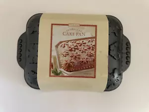 Nordic Ware Schneeflocke Kuchenform 9”x11” Antihaftbeschichtet Aluminiumguss - Bild 1 von 11