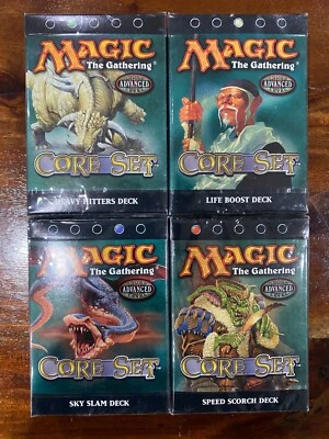 4 x Themendeck 8th Edition Magic the Gathering - Speed Scorch, Heavy Hitters... - Bild 1 von 4