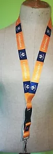 LOUISIANA STATE FLAG LANYARD KEYCHAIN ID HOLDER LANYARD USA FLAG LANYARD - Picture 1 of 5