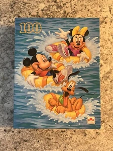 Walt Disney’s Mickey Mouse Puzzle 100 Large Pieces Golden Vintage 29cmx38cm - Picture 1 of 6