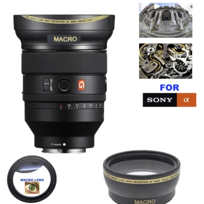 72mm ULTRA WIDE ANGLE MACRO HD 16K LENS FOR  Sony FE 50mm f/1.2 GM Lens - Image 1 of 4