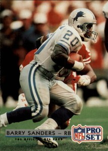 1992 NFL Pro Set Football Singles-You Pick Your Cards