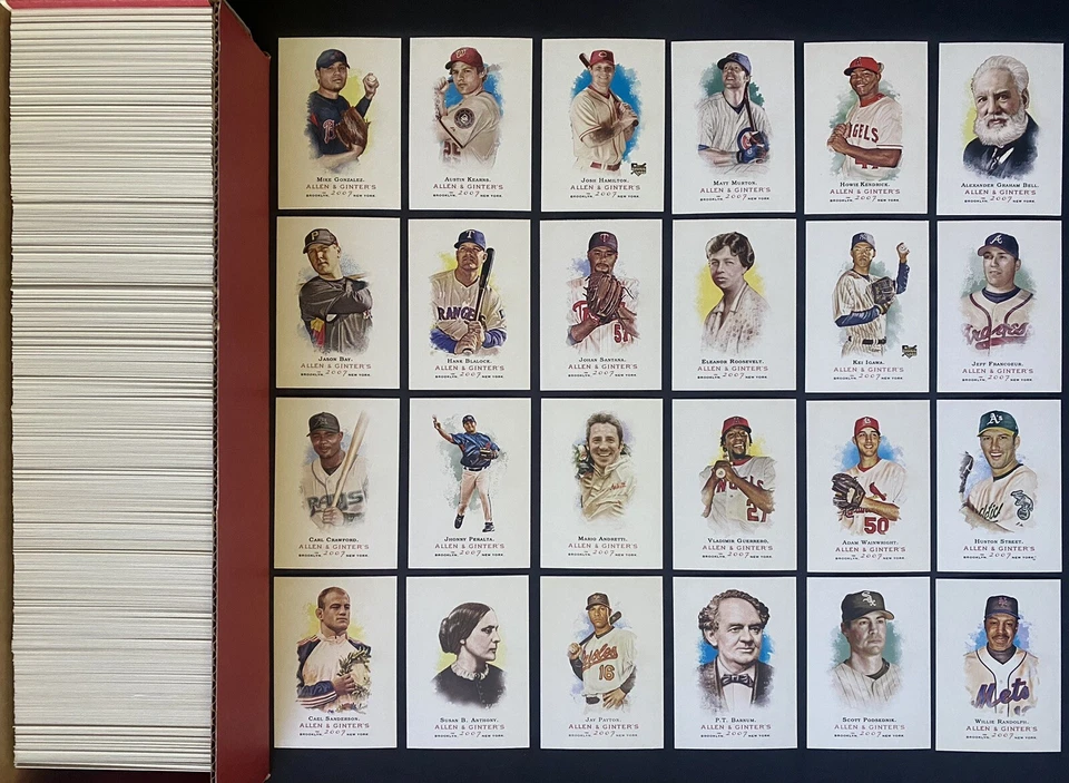 2007 Topps Allen and Ginter - Baseball Cards - #1-175 - Complete Your Set - Pick - Image 1 of 1