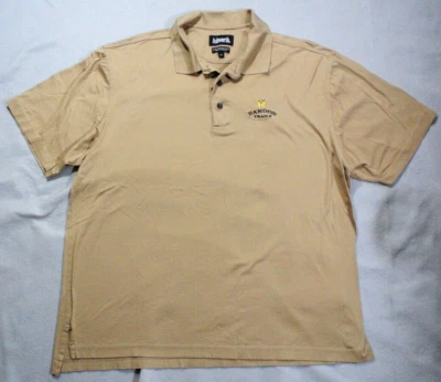 Polo Ashworth Golf + Bandon Dunes Trails Oregon Links Talla M Beige Polo Foto 1 de 4