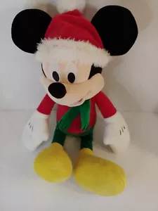 Disney Weihnachten Plüsch Mickey Mouse 16 Zoll Verwendung als Spielzeug oder Dekoration - Bild 1 von 12