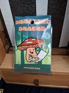 Shroomie Snacks mystery pin Whatever enamel pin - Picture 1 of 2